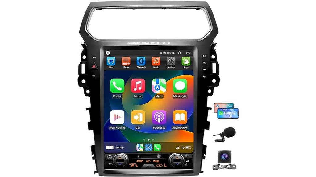 12 1 inch ford explorer stereo