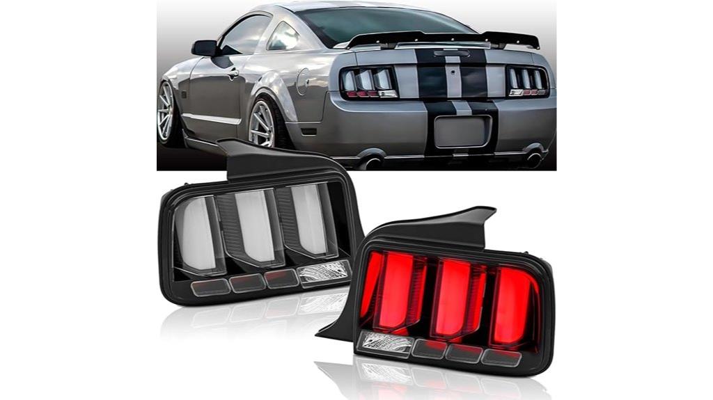 2005 2009 mustang led tail lights