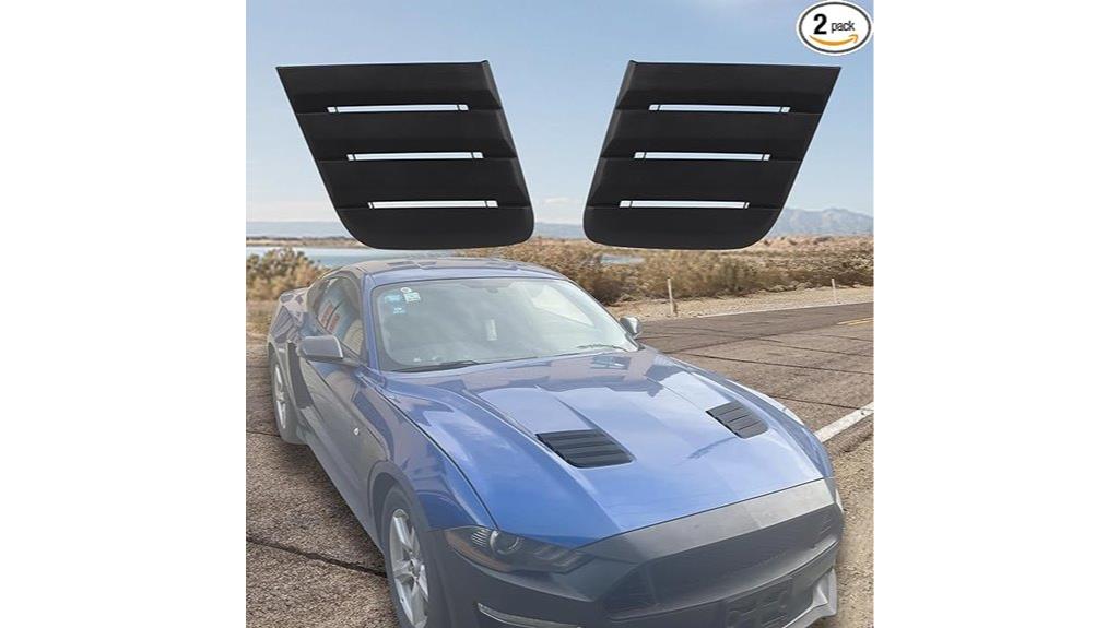 2018 mustang roush hood cover