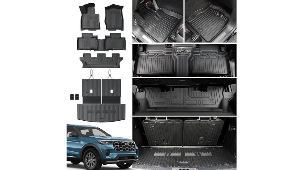2020 2025 ford explorer mats