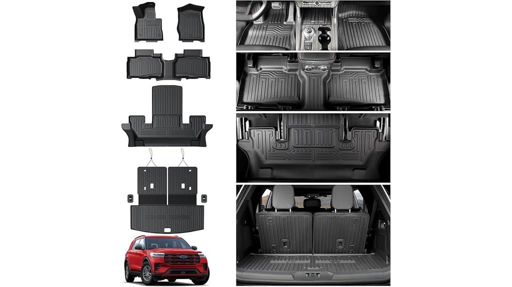 2020 2025 ford explorer mats