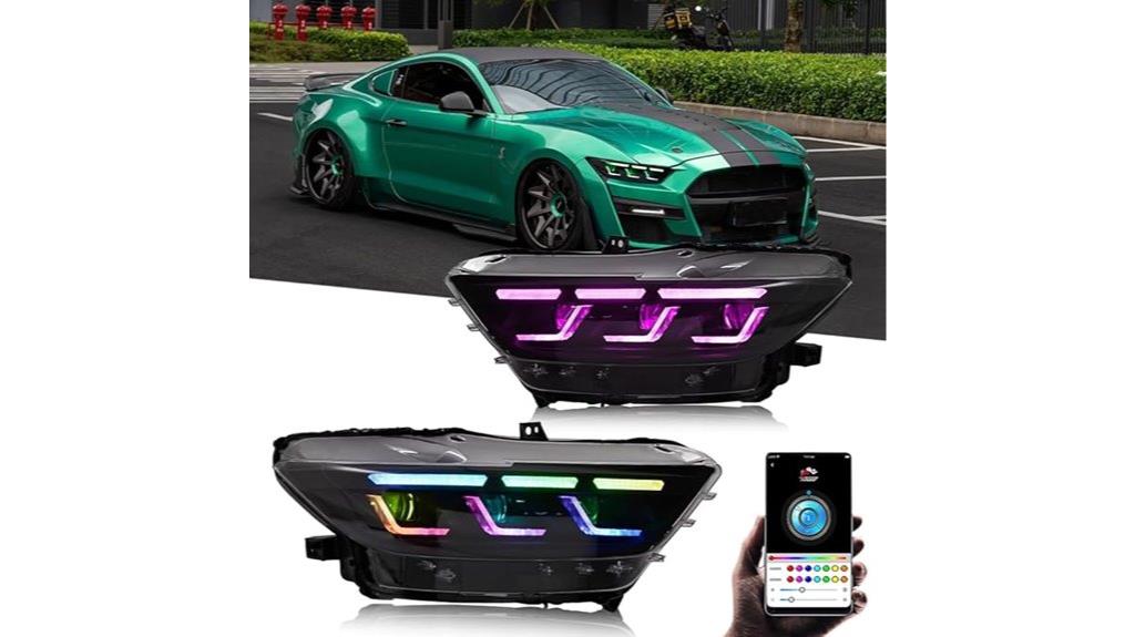 2024 mustang gt headlamp update