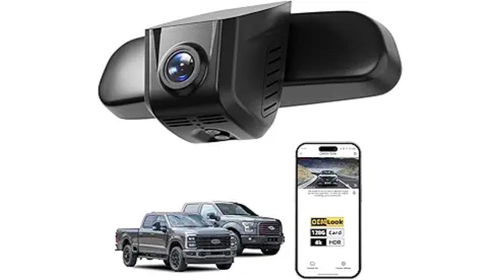 4k dash cam ford