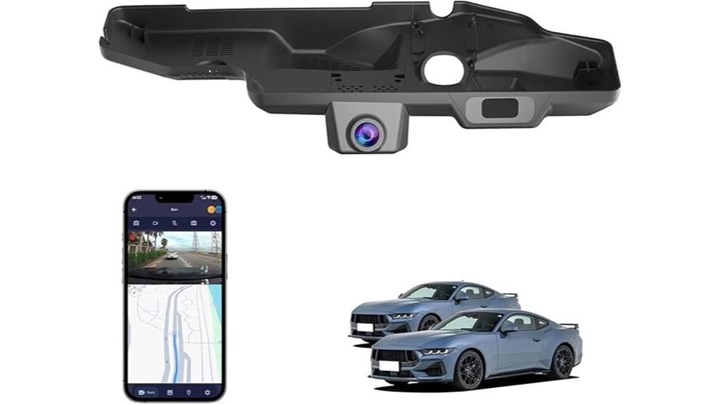 4k dash cam mustang