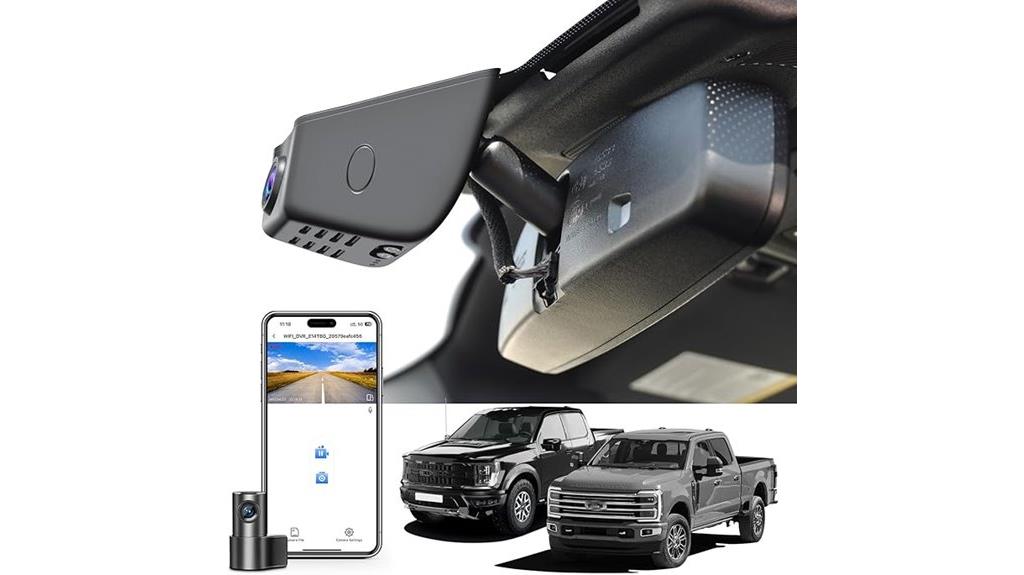 4k front rear dash cam