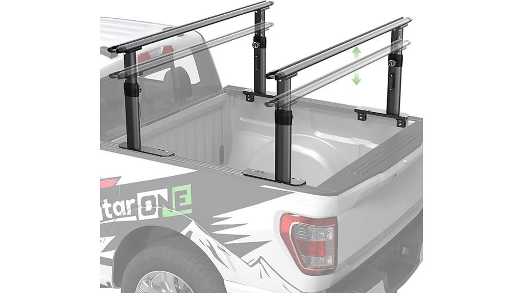 adjustable truck ladder rack