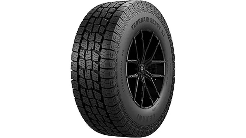 all terrain tire specifications