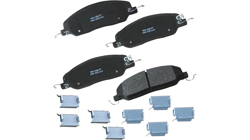 bendix ceramic brake pads