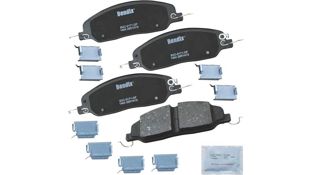 bendix ceramic brake pads