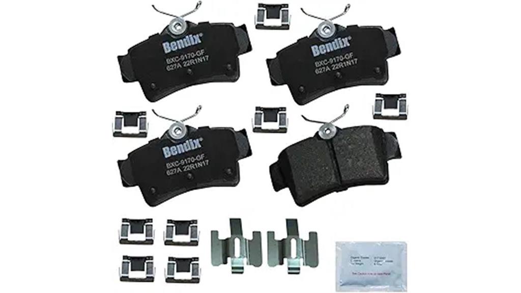 bendix ceramic brake pads