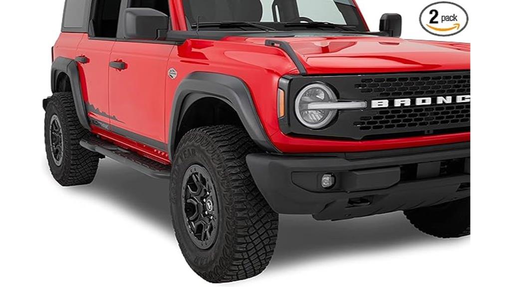 bronco 4 door fender flares