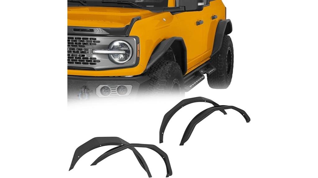 bronco fender flares accessories