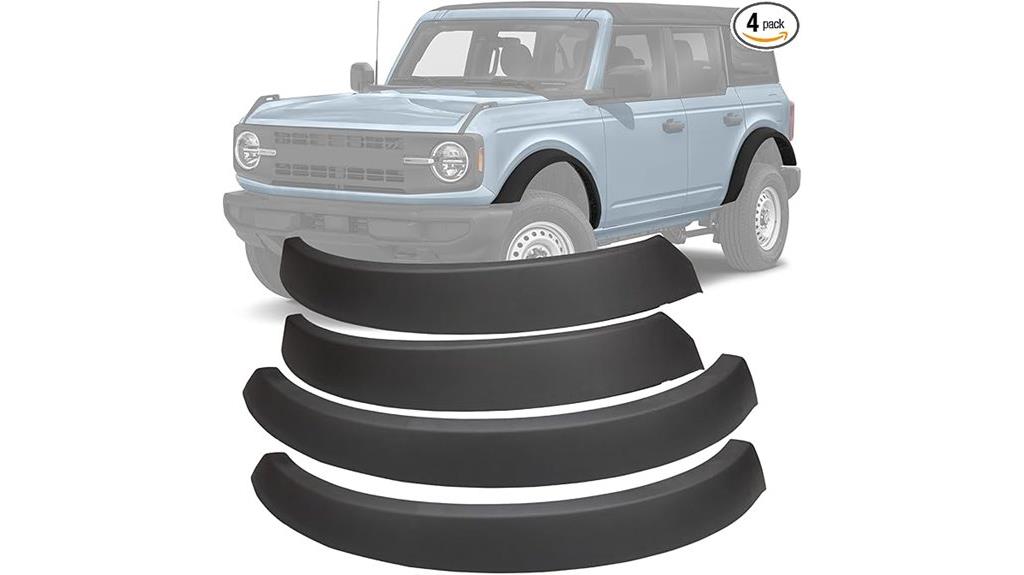 bronco fender flares kit
