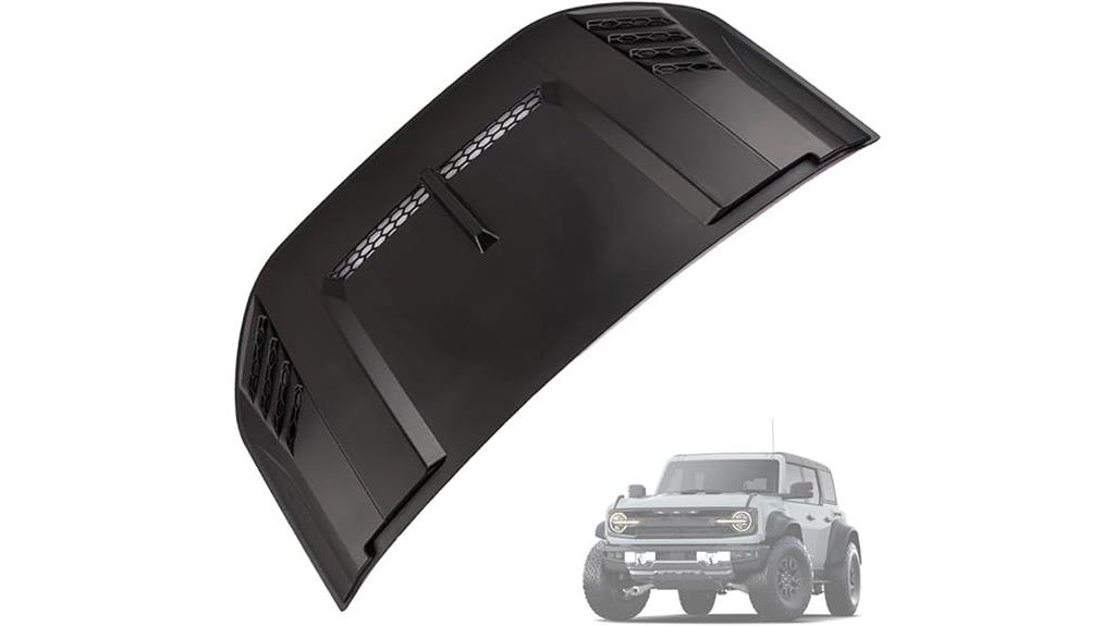 bronco hood air intake