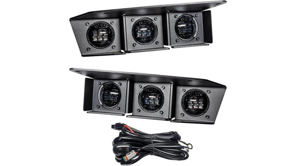 bronco led fog light kit