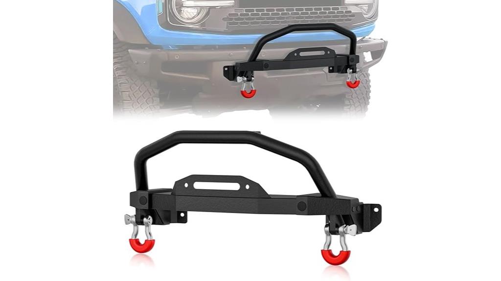 bull bar winch mount