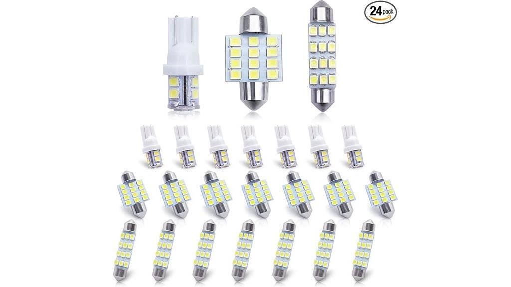 car led bulb set