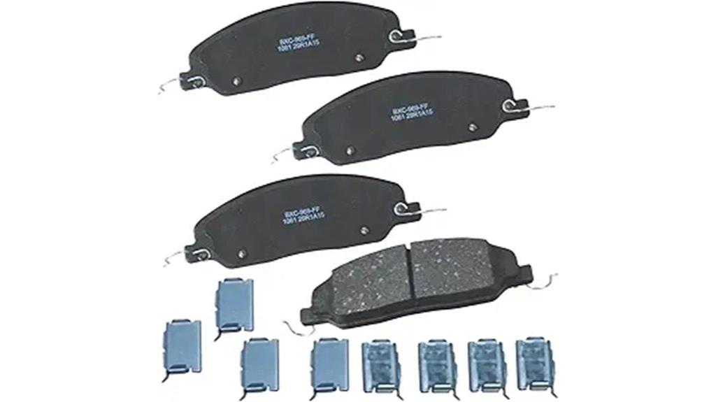 ceramic front brake pads