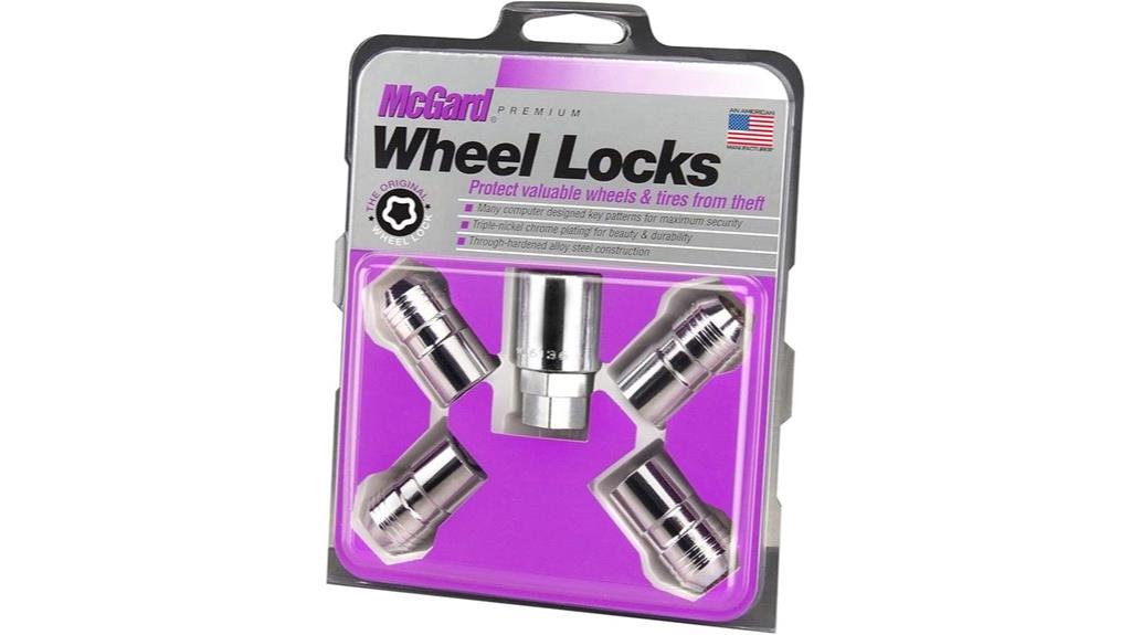 chrome cone seat locks