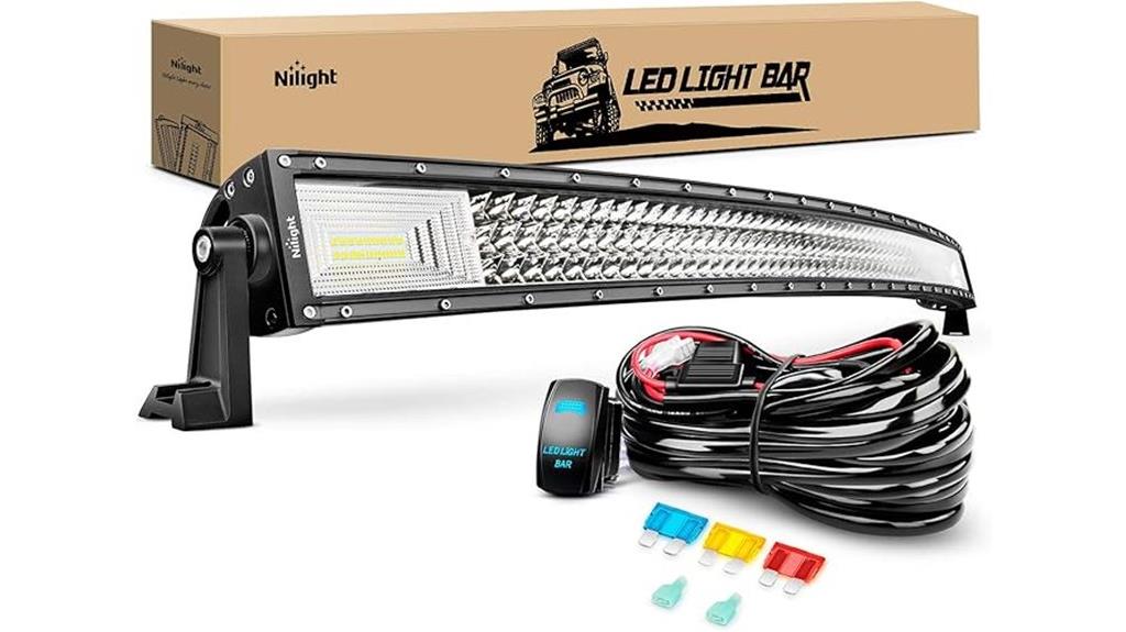 curved led light bar