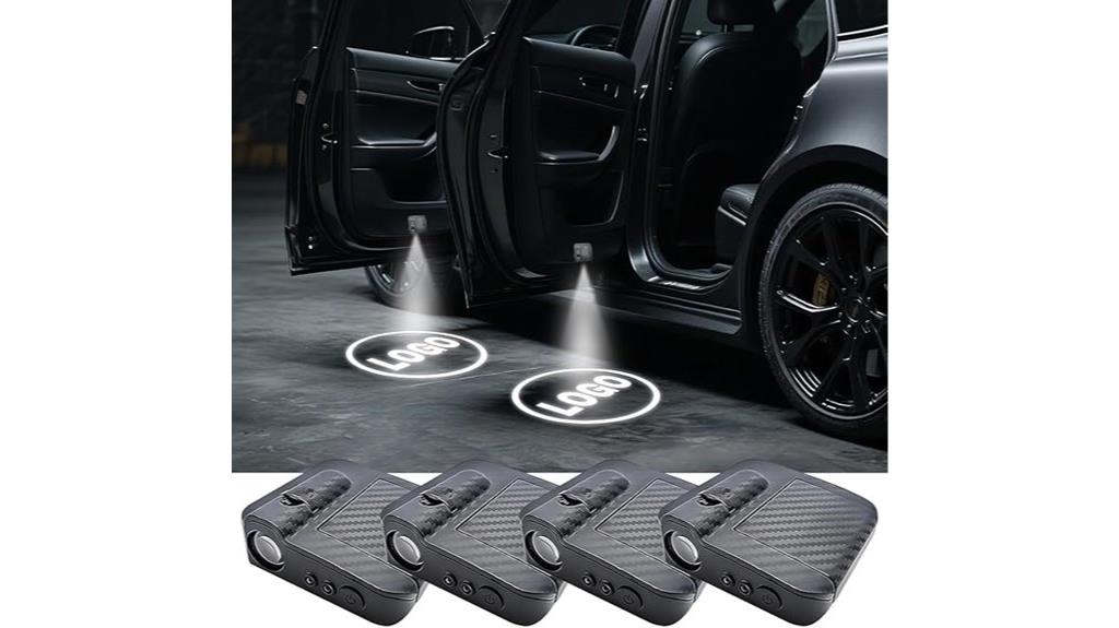 custom ford door lights