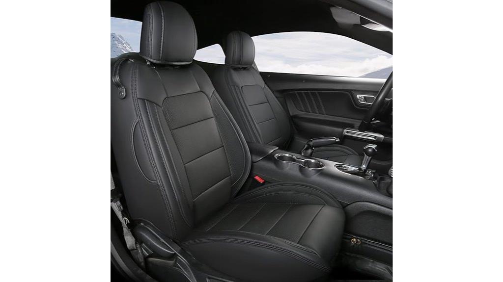 customized panda seat covers