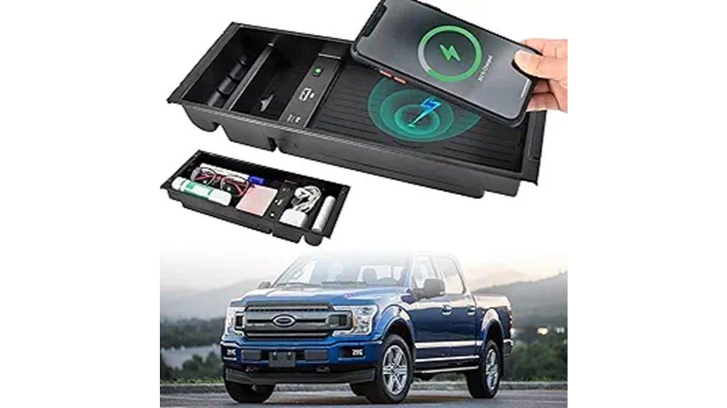 f150 wireless charger usb