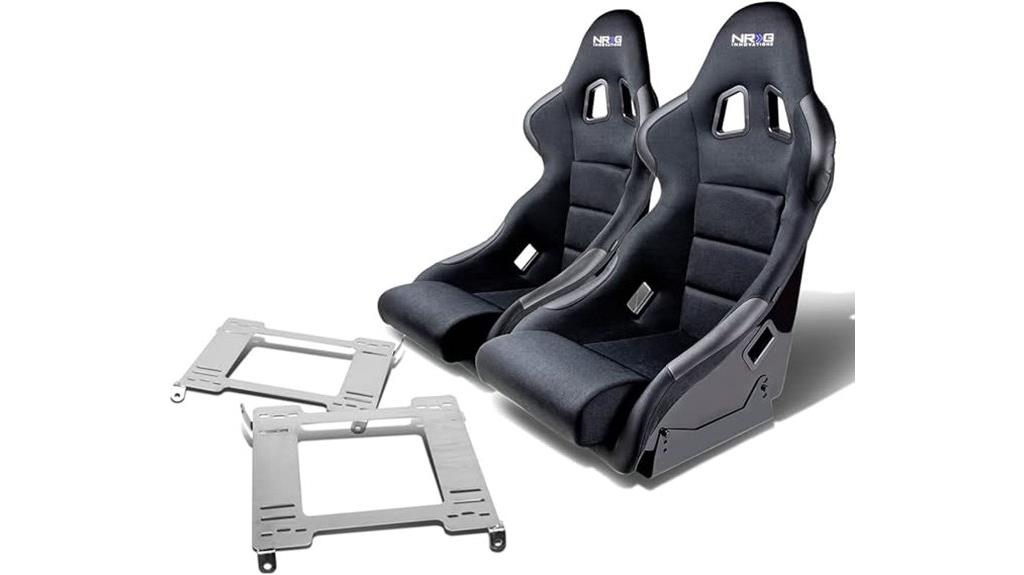 fiber glass racing seats