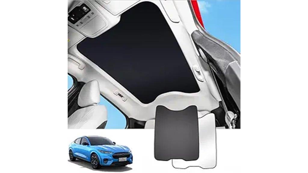 foldable sunshade for mustang