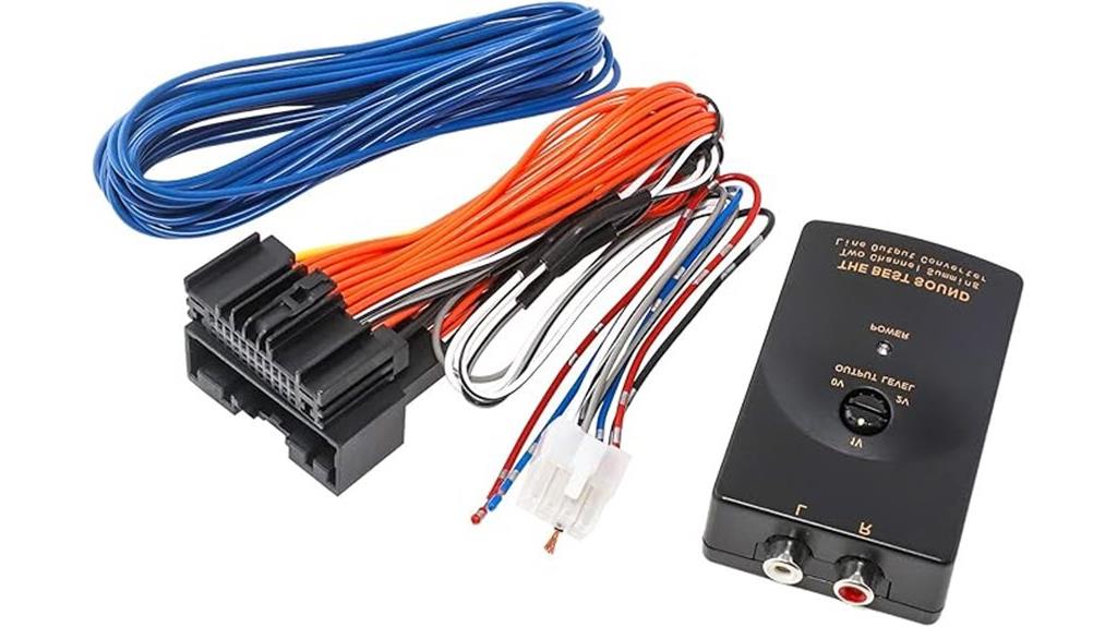 ford amplifier subwoofer adapter