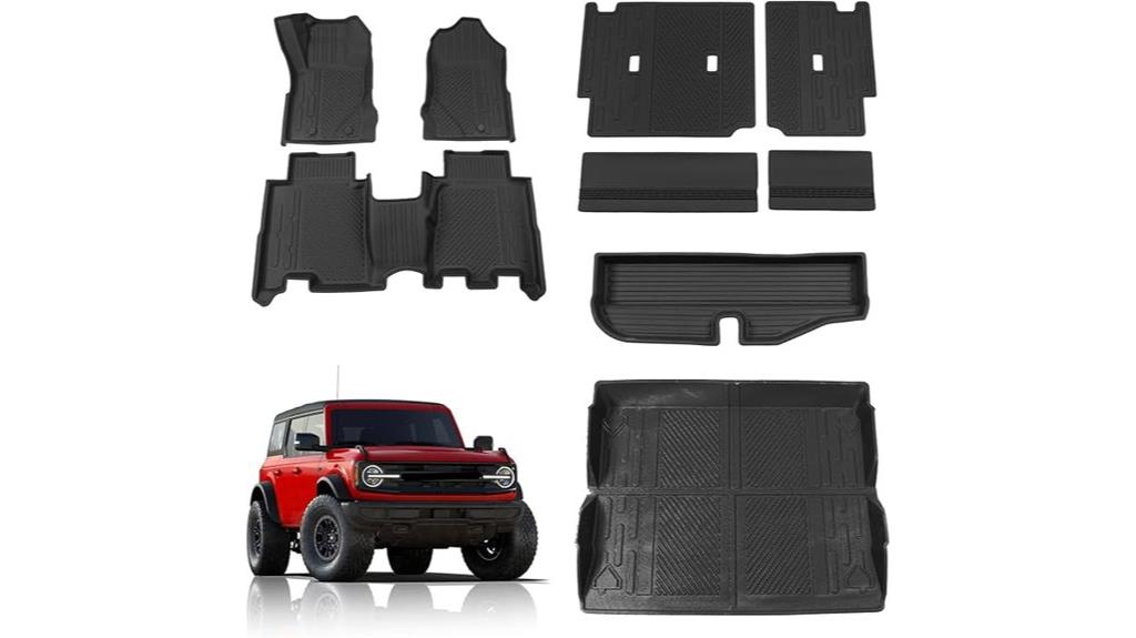 ford bronco floor mats