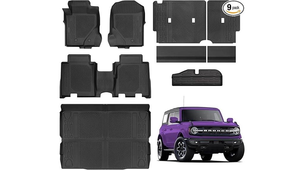 ford bronco floor mats
