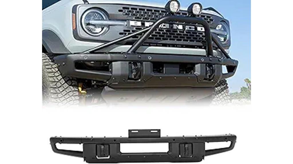 ford bronco front bumper