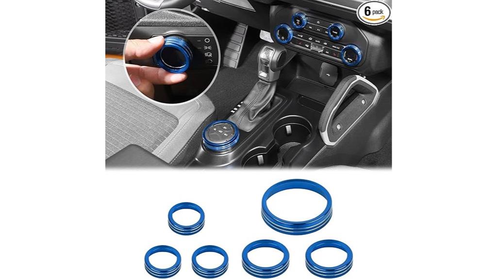 ford bronco knob cover