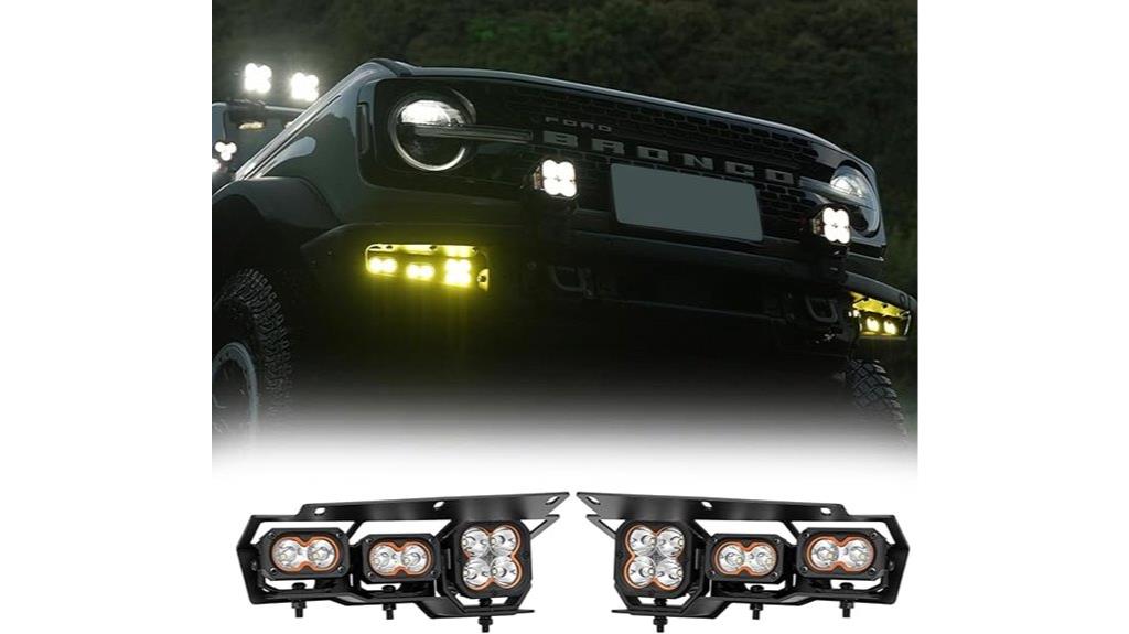 ford bronco led fog lights