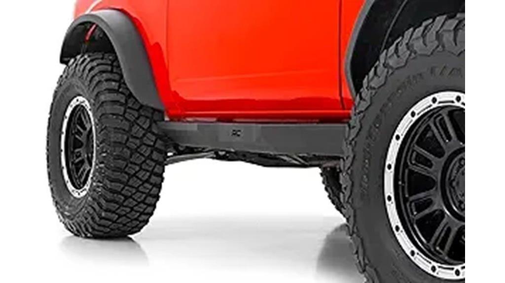 ford bronco rock sliders