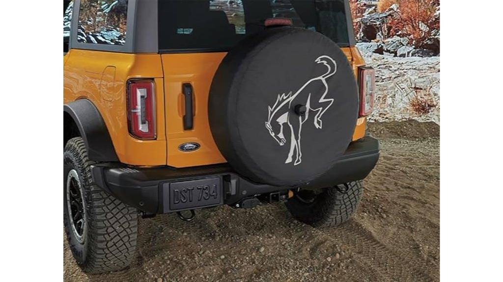 ford bronco tire cover