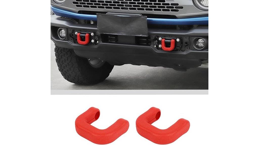 ford bronco tow hook covers