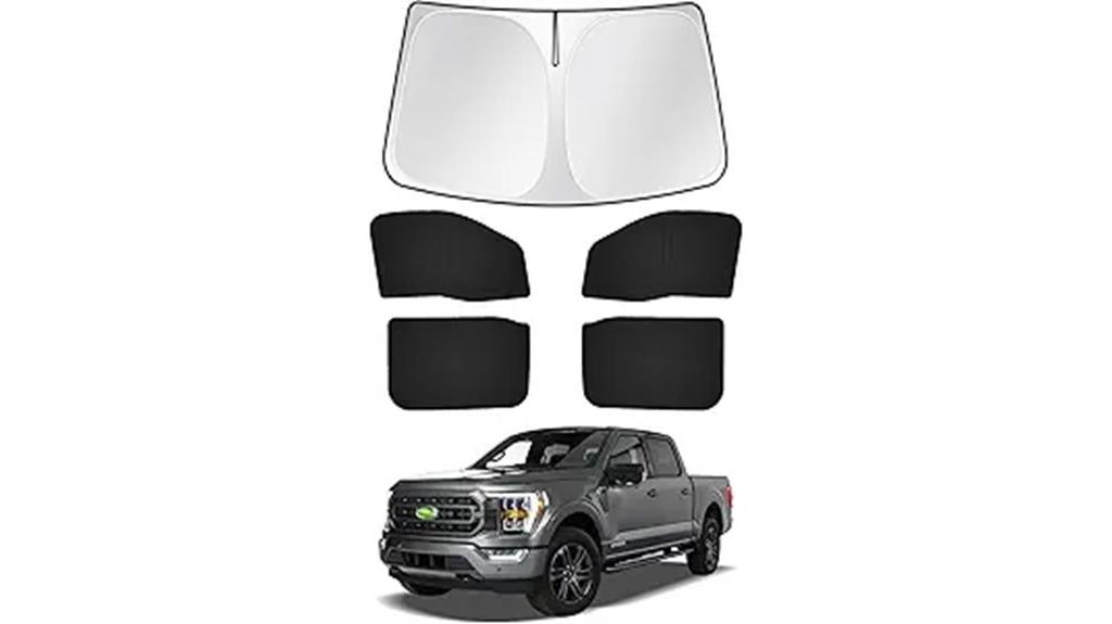 ford f150 sunshade set