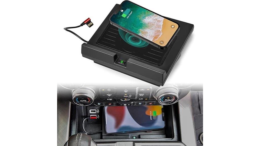 ford f 150 wireless charger