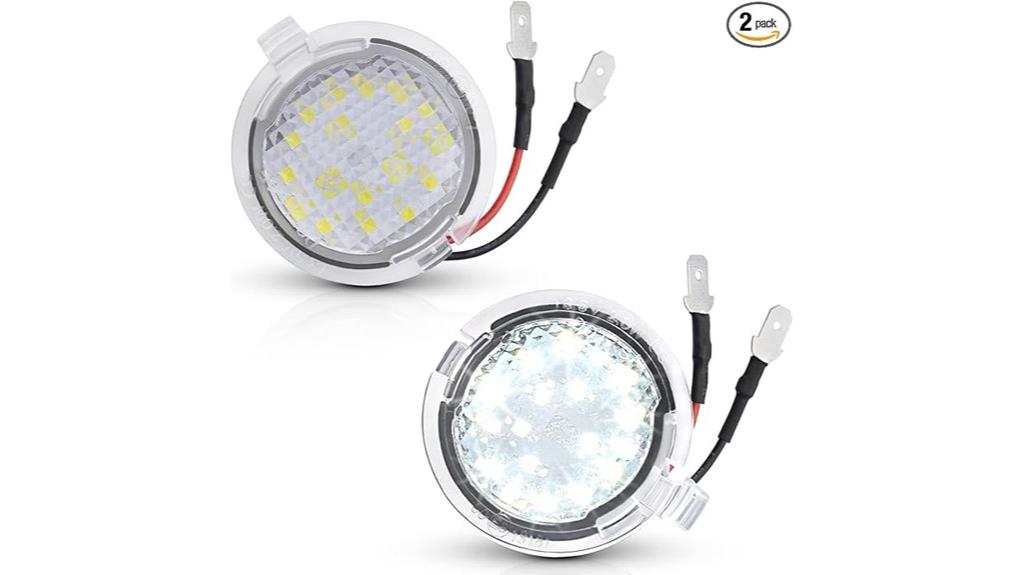 ford led mirror lights
