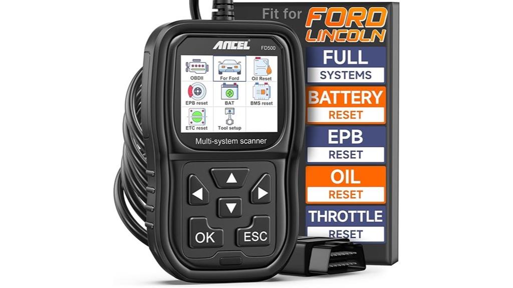 ford lincoln mercury scanner