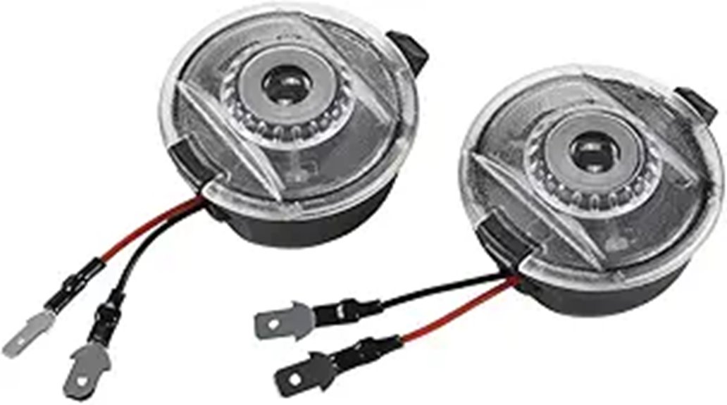 ford logo projector lights