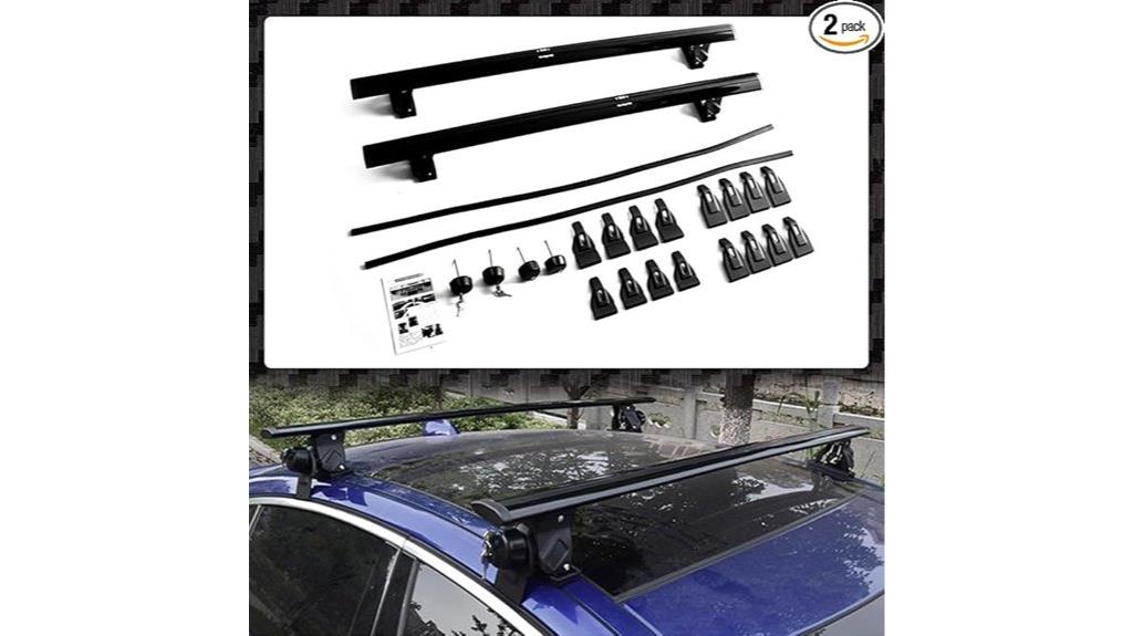 ford maverick aluminum crossbars