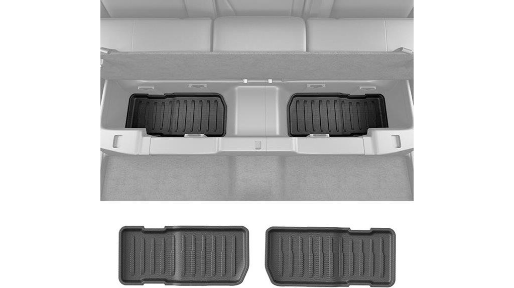 ford maverick under seat storage