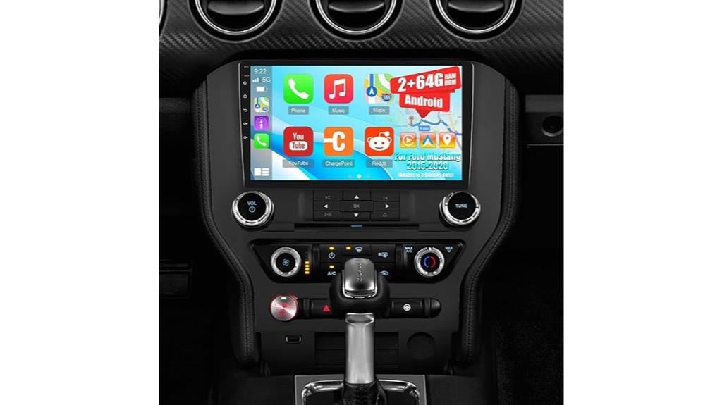 ford mustang android stereo