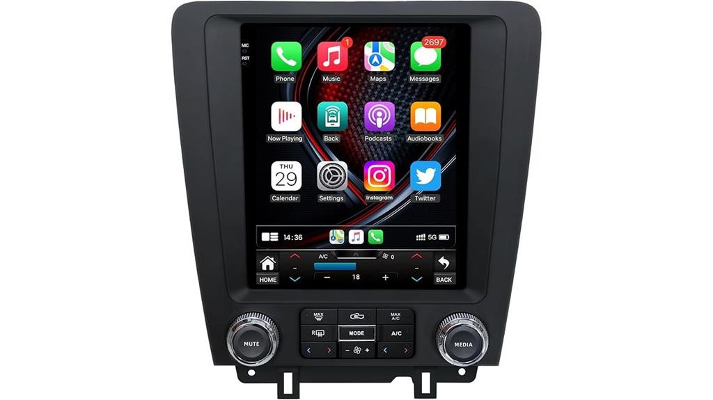 ford mustang car stereo