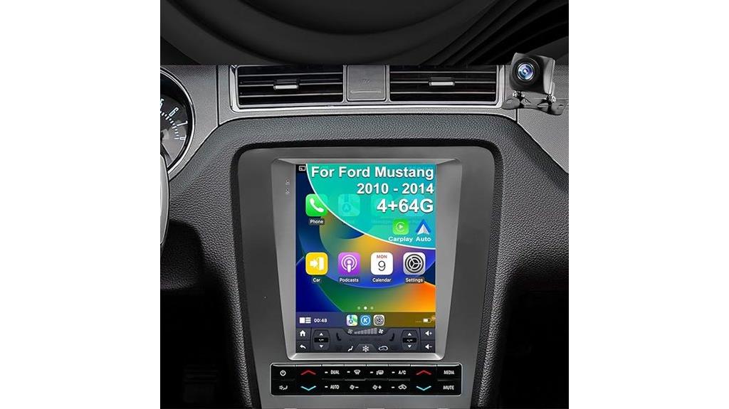 ford mustang car stereo