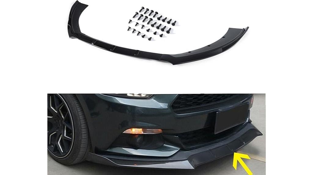 ford mustang chin spoiler