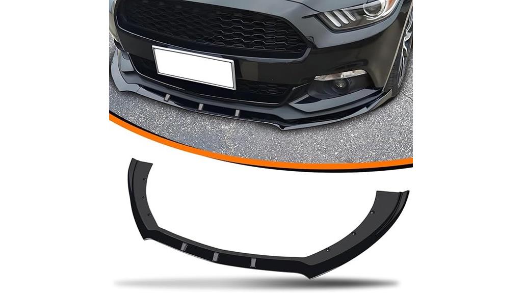 ford mustang front spoiler